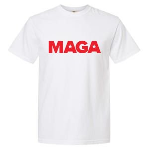 MAGA Distressed Logo Make America Great Again Garment-Dyed Heavyweight T-Shirt