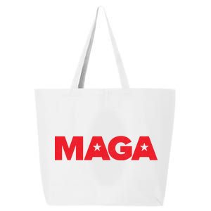 MAGA Distressed Logo Make America Great Again 25L Jumbo Tote