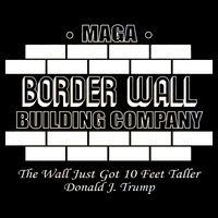 MAGA Donald Trump Border Wall Construction Toddler Hoodie
