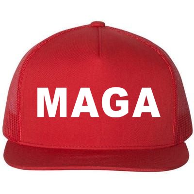 MAGA Make America Great Again President Donald Trump Flat Bill Trucker Hat