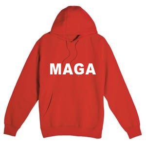 MAGA Make America Great Again President Donald Trump Premium Pullover Hoodie