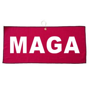 MAGA Make America Great Again President Donald Trump Large Microfiber Waffle Golf Towel