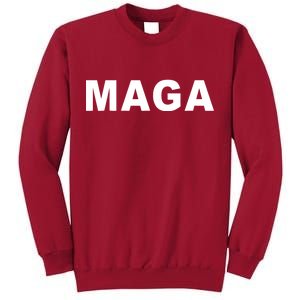 MAGA Make America Great Again President Donald Trump Tall Sweatshirt