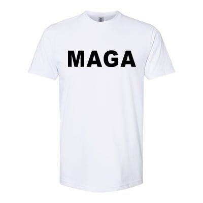 MAGA Make America Great Again President Donald Trump Softstyle® CVC T-Shirt