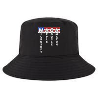 MAGA Microsoft Apple Google Amazon Cool Comfort Performance Bucket Hat
