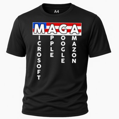 MAGA Microsoft Apple Google Amazon Performance Shirt