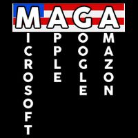 MAGA Microsoft Apple Google Amazon Button