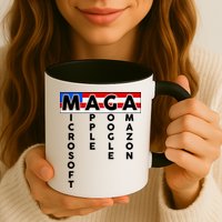 MAGA Microsoft Apple Google Amazon Mug