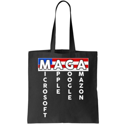 MAGA Microsoft Apple Google Amazon Bag
