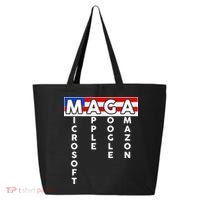 MAGA Microsoft Apple Google Amazon 25L Jumbo Tote