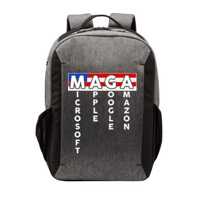 MAGA Microsoft Apple Google Amazon Vector Backpack