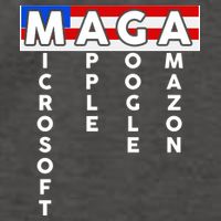 MAGA Microsoft Apple Google Amazon Vector Backpack