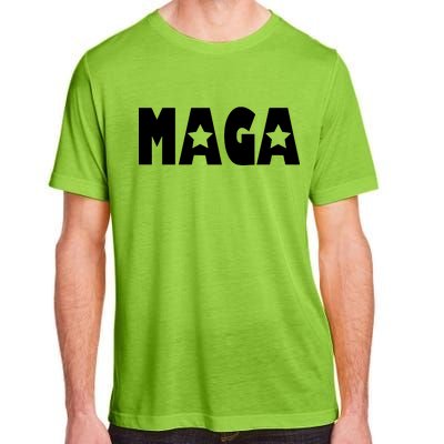 MAGA Star Logo Make America Great Again Adult ChromaSoft Performance T-Shirt