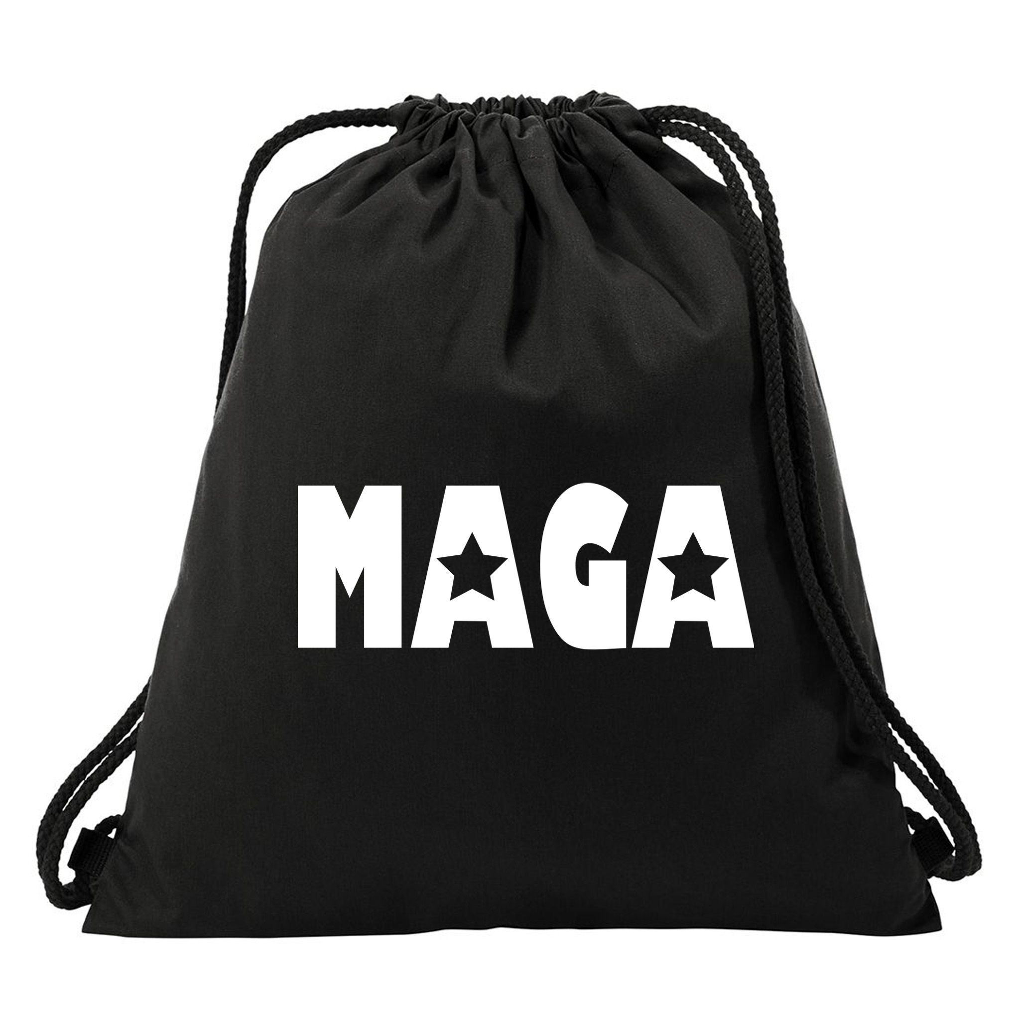 MAGA Star Logo Make America Great Again Drawstring Bag