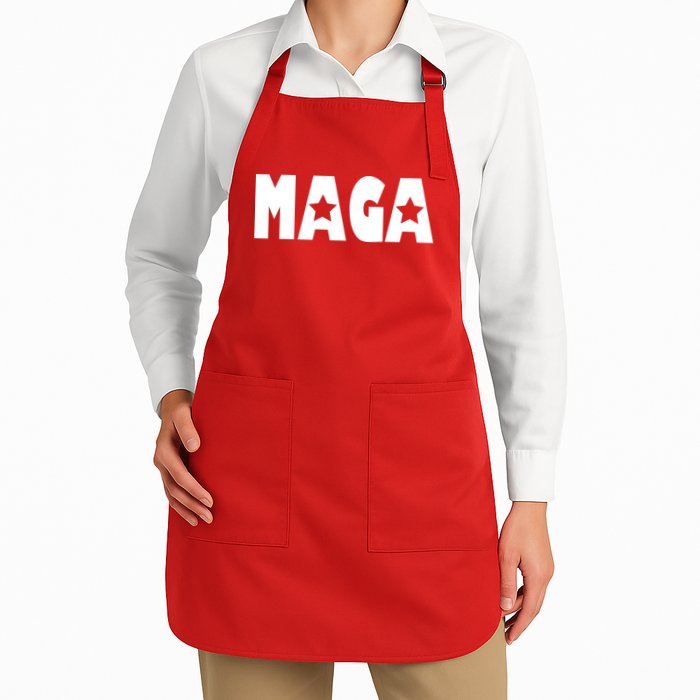 MAGA Star Logo Make America Great Again Apron