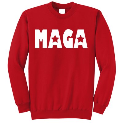 MAGA Star Logo Make America Great Again Sweatshirt