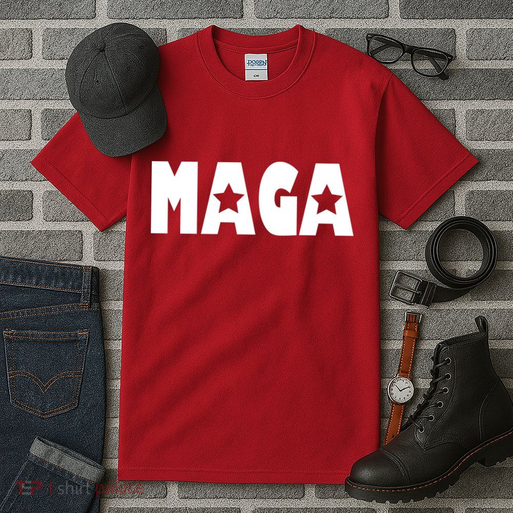 MAGA Star Logo Make America Great Again Tall T-Shirt