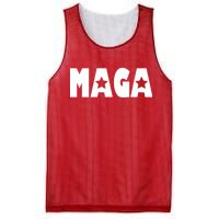 MAGA Star Logo Make America Great Again Mesh Reversible Basketball Jersey Tank