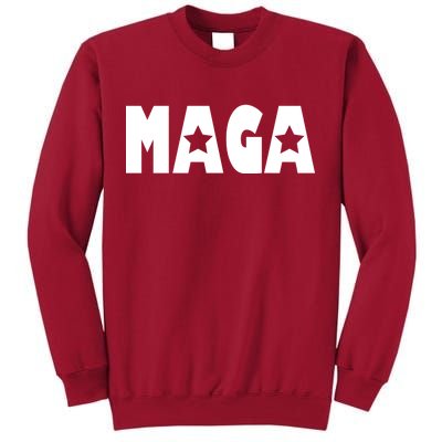 MAGA Star Logo Make America Great Again Tall Sweatshirt