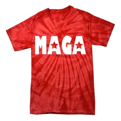 MAGA Star Logo Make America Great Again Tie-Dye T-Shirt