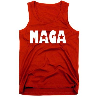 MAGA Star Logo Make America Great Again Tank Top