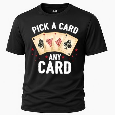 Magic Trick Pick A Card Any Card Magician Performance Shirt