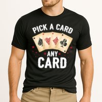 Magic Trick Pick A Card Any Card Magician Performance Shirt