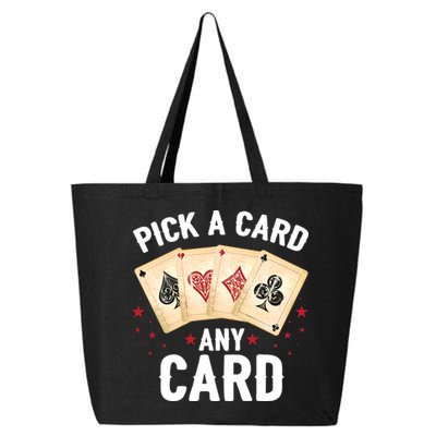 Magic Trick Pick A Card Any Card Magician 25L Jumbo Tote