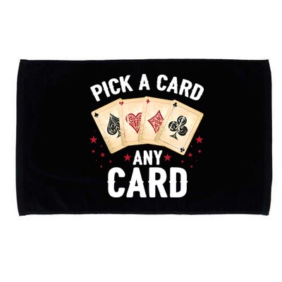 Magic Trick Pick A Card Any Card Magician Microfiber Hand Towel