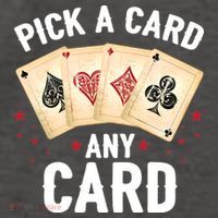 Magic Trick Pick A Card Any Card Magician Vector Backpack