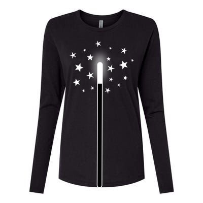 Magic Wand Womens Cotton Relaxed Long Sleeve T-Shirt