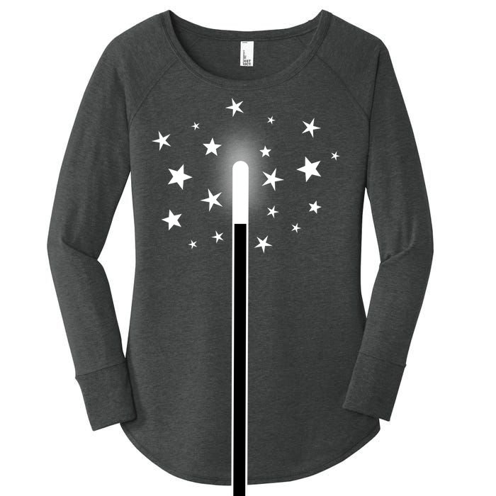 Magic Wand Women's Perfect Tri Tunic Long Sleeve Shirt