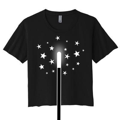 Magic Wand Women's Crop Top Tee