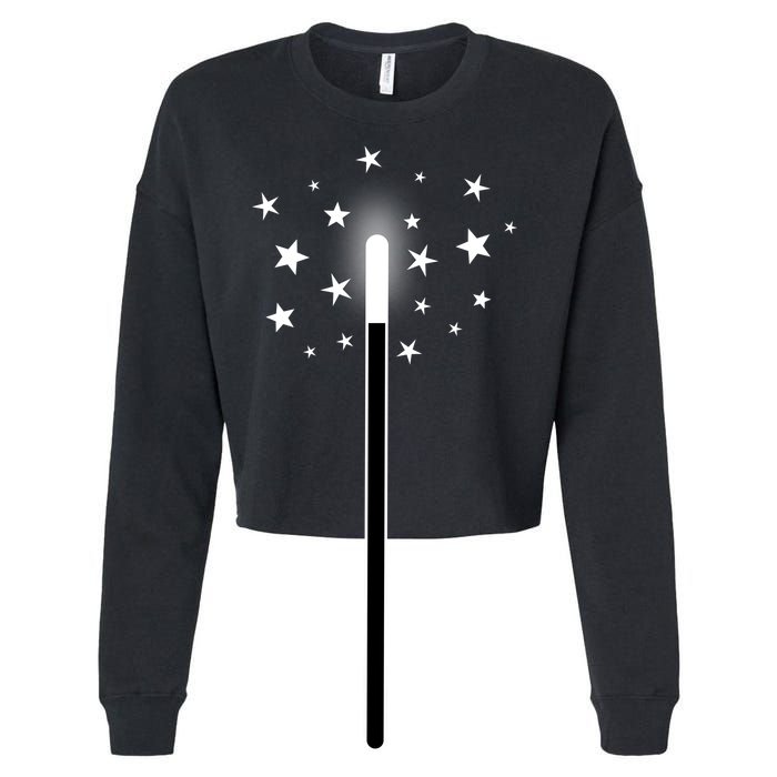 Magic Wand Cropped Pullover Crew