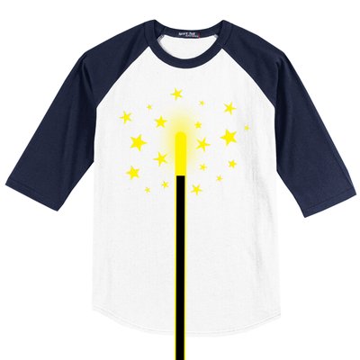 Magic Wand Baseball Sleeve Shirt