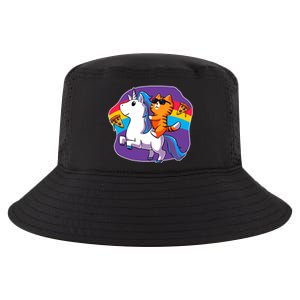 Magical Adventure Pizza Cat Unicorn Cool Comfort Performance Bucket Hat