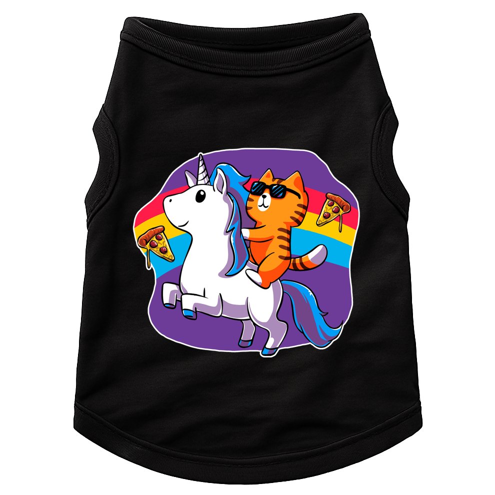 Magical Adventure Pizza Cat Unicorn Doggie Tank