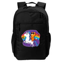Magical Adventure Pizza Cat Unicorn Backpack
