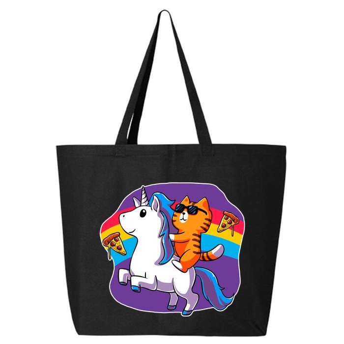 Magical Adventure Pizza Cat Unicorn 25L Jumbo Tote