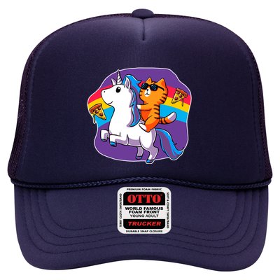 Magical Adventure Pizza Cat Unicorn Trucker Hat
