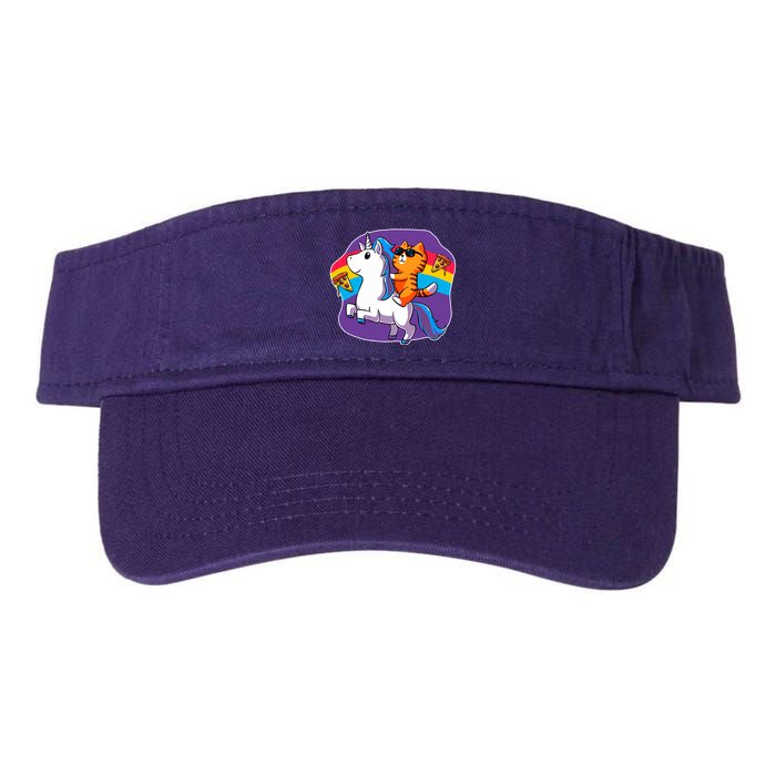 Magical Adventure Pizza Cat Unicorn Visor