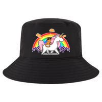 Magical Adventure Tacos Cat Unicorn Rainbow Cool Comfort Performance Bucket Hat