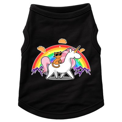 Magical Adventure Tacos Cat Unicorn Rainbow Doggie Tank
