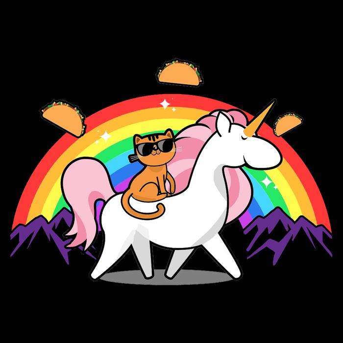 Magical Adventure Tacos Cat Unicorn Rainbow Mug