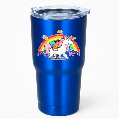 Magical Adventure Tacos Cat Unicorn Rainbow Tumbler