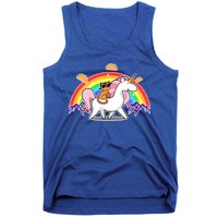 Magical Adventure Tacos Cat Unicorn Rainbow Tank Top