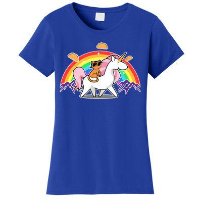 Magical Adventure Tacos Cat Unicorn Rainbow Women's T-Shirt