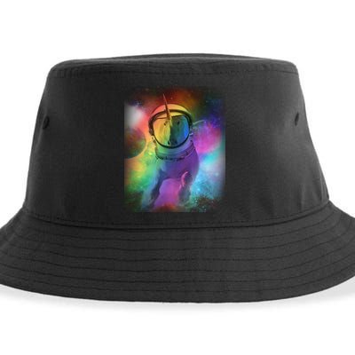 Magical Astronaut Unicorn In Space Sustainable Bucket Hat
