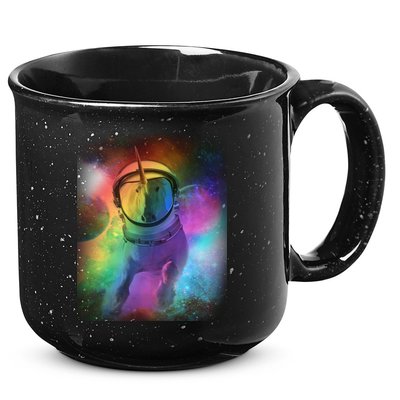 Magical Astronaut Unicorn In Space 15oz Campfire Ceramic Mug
