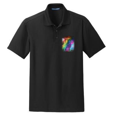 Magical Astronaut Unicorn In Space Dry Zone Grid Polo